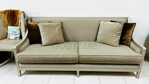 Beige Sofa Set
