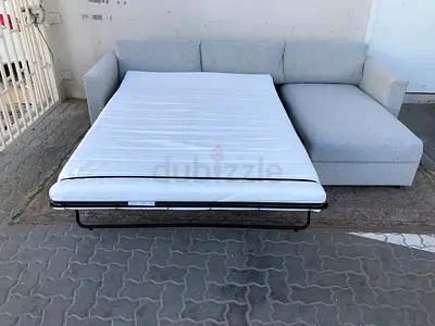 Perfect condition Ikea vimle lshape sofa bed with storage beige color