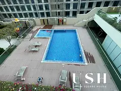 Beautiful 1BED+ Maids/ Study/ Kids Room| Pool View| Close to Mall