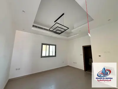 Annual rental villa in Al Hoshi featuring a separate kitchen, 5 master bedrooms with built-in wardr