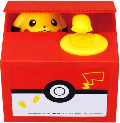 Pickachu piggy bank bundle offer