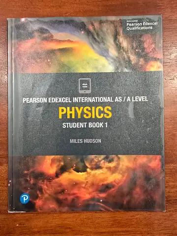 Pearson Edexcel IAL Physics Student Book 1