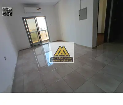 For rent: 1-bedroom apartment with hall in Al Rashidiya 1, separate living room and balcony, spacio