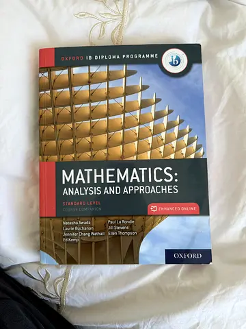 MATHEMATICS: analysis and approaches IB MATH AA SL Oxford