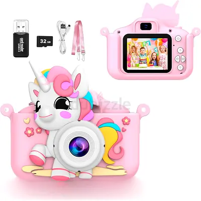 3251 - Kids Toy Camera, Digital Camera for Toddlers, Portable Digital Camera with Video, for Boys an