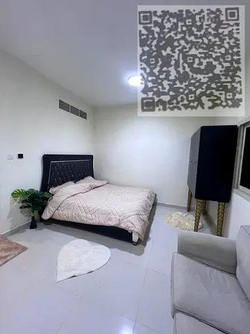 استيديو للايجار بعجمان الراشيديه بجوار ابراج الفالكون
