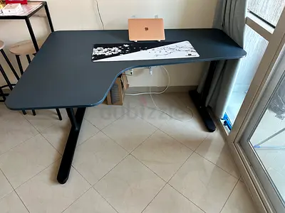 IKEA L-shaped ergonomic home office, Gaming desk in good condition