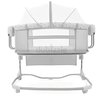 Mastela 3-in-1 Electric Swing Bedside Crib Intelligent Baby Bassinet Beside Sleeper Cradle.