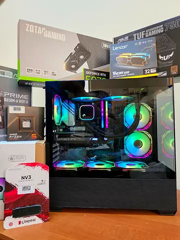 Ryzen 5-7600X RTX 5070 Gaming PC
