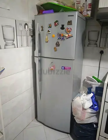 TOSHIBA Double-Door Fridge - Good Working Condition
