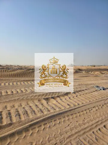 For sale in Al Sahma – Commercial/residential land in a strategic location on the main Khor Fakkan road Area: 18,154 sq ft On the Khor Fakkan main road embankment