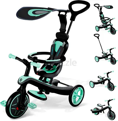 Globber 632-206 Childrens Explorer Trike 4 in 1