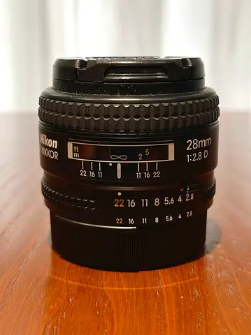 Nikon NIKKOR 28mm f/2.8 Prime Lens