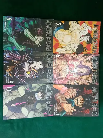 Jujutsu Kaisen Manga Collection Volumes 5-10 by Gege Akutami