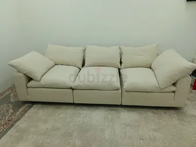 Cloud feather 🪶 filled modular sofa