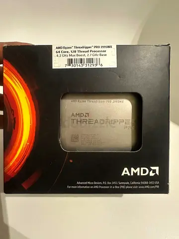 AMD Ryzen Threadripper PRO 3955WX 64-core CPU (boxed)