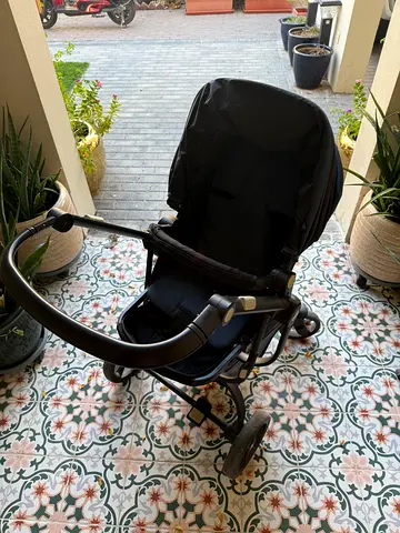 Italian made baby stroller - good condition