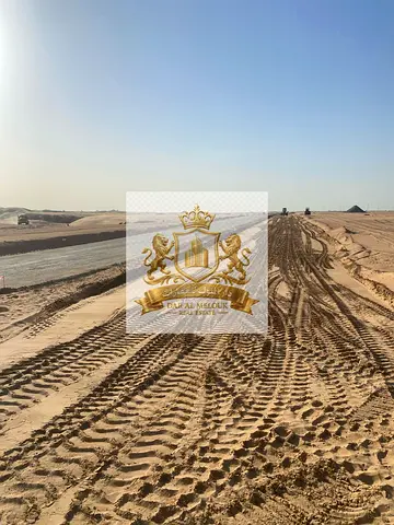 For sale in Sharjah Al Balida area A commercial residential plot of land, area feet A very distinguished location on a 24-meter street and a 6