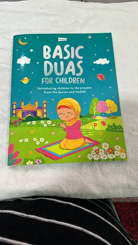 Islamic Values for Children - BASIC DUAS ARABIC BOOK SET of 4 FOR STARTERS