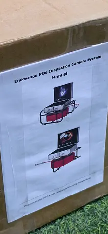 Endoscope Pipe Inspection Camera System (new in box) - Monitor  Probe