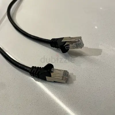 2m Ethernet Cable - Black