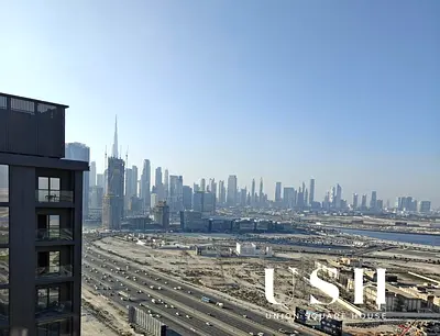 1BR | Full Burj Khalifa View | High Floor | Sobha Creek Vistas