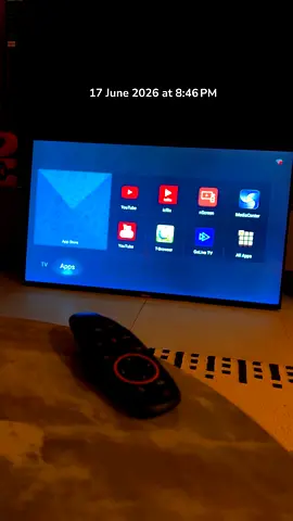 55 inch LED Smart TV with Remote - Working Condition