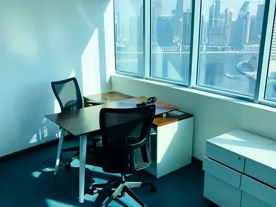 Furnished office  with BURJ KHALIFA View for 13 Months