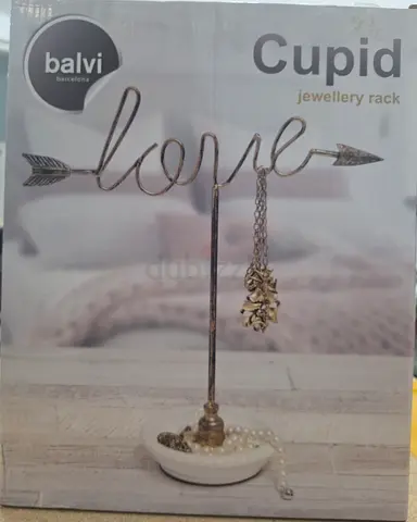 Balvi Cupid Love Jewelry Rack - Decorative Necklace  Ring Holder