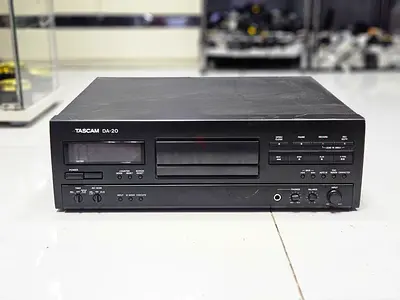 Vintage TASCAM DA-20, a professional Digital Audio Tape (DAT) recorder first released around 1995