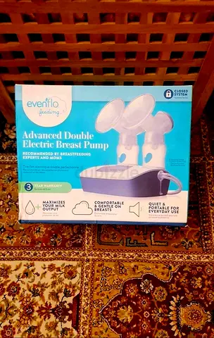Evenflo Advanced Double Electric Breast Pump - Factory Sealed. AED 200 Only. New. Untouched.