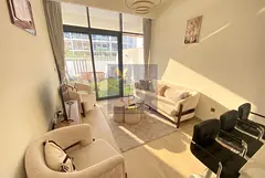 Furnished 1BR | Azizi Riviera | Balcony & Community View