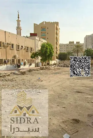 Residential land for sale in Al Rumaila 1 Ajman | G+4 permit | 4,200 sq.ft | Prime location near Sheikh Rashid Bin Humaid St