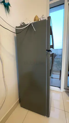 Used double-door refrigerator, good working condition