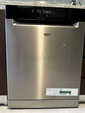 Whirlpool 6th Sense Freestanding Dishwasher (WFC 3C26 F X UK) – Inox Stainless Steel