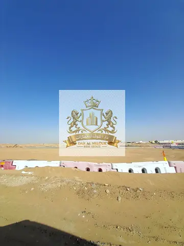 For Sale in Sharjah Al Sahma Area (Al Ruwaidat) Residential Land Area: 2431 sq ft Permit: Ground + 2 floors Freehold for all Arab nationalities