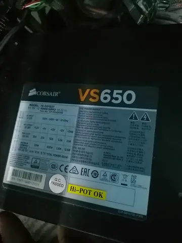 Corsair VS650 Power Supply Unit