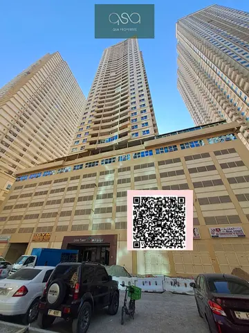 Big-Sized One Bedroom With Parking Is Available For Rent In Lavender Tower Emirates City, Ajman!