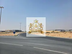 A golden investment opportunity in Al Sajaa Industrial Area – Corner plot on two main streets 🏭