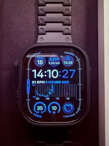 Apple Watch Ultra 3 GPS+Cellular 49mm Black Titanium, +Steel Milanese, +Trail, +Sport Magnetic Loop