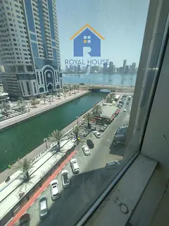A great opportunity to own an apartment in Al Majaz 2 with a direct view of Al Qasba Canal, in a vib