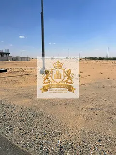 For Sale in Sharjah, Al Qasimia City (Phase 3) Industrial Land Area: 18,320 sq ft Corner plot on two