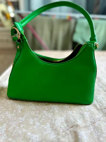 Green Small Top Handle Handbag