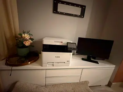 Canon All-in-One Laser Printer (with monitor shown) - Good Working Condition