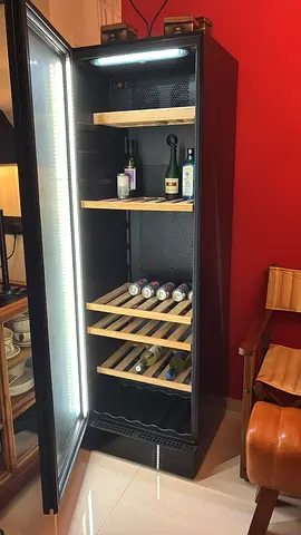 Selling Vestfrost Dual Zone Temperature 197 Bottles Capacity Wine Cooler Black Edition