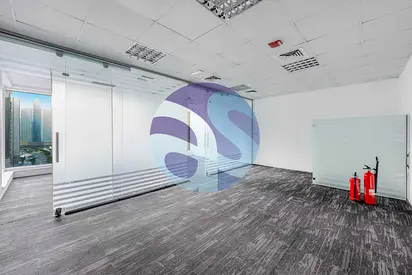 Fitted Office For Rent | Burj Khalifa And Canal View | Corner Unit |