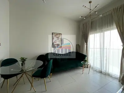 NICELY FURNISHED 1 BEDROOM IN BINGHATTI GATE TOWER IN BEGGINING INTERENCE OF JVC