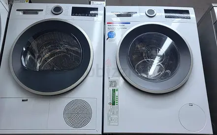 Bosch 4 series washer dryer set for sale