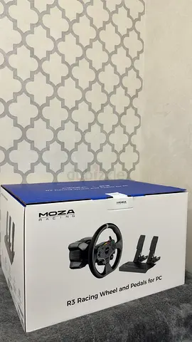 Moza R3 Racing Wheel and Pedals (PC) - Like New, Boxed