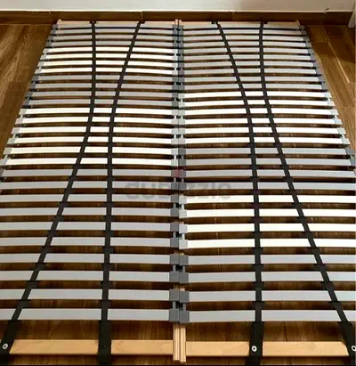 Ikea King size bed with mattress available in perfect condition